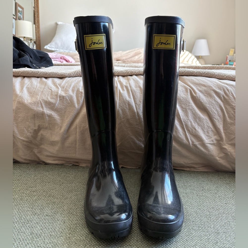 Black Joules Rainboots